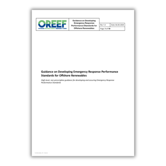 Guidance on Developing Emergency Response Performance Standards for Offshore Renewables